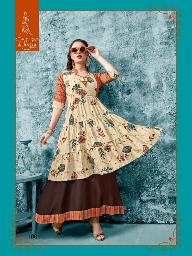 Free Style Vol 1 Diksha Heavy Designer Kurti Catalogue