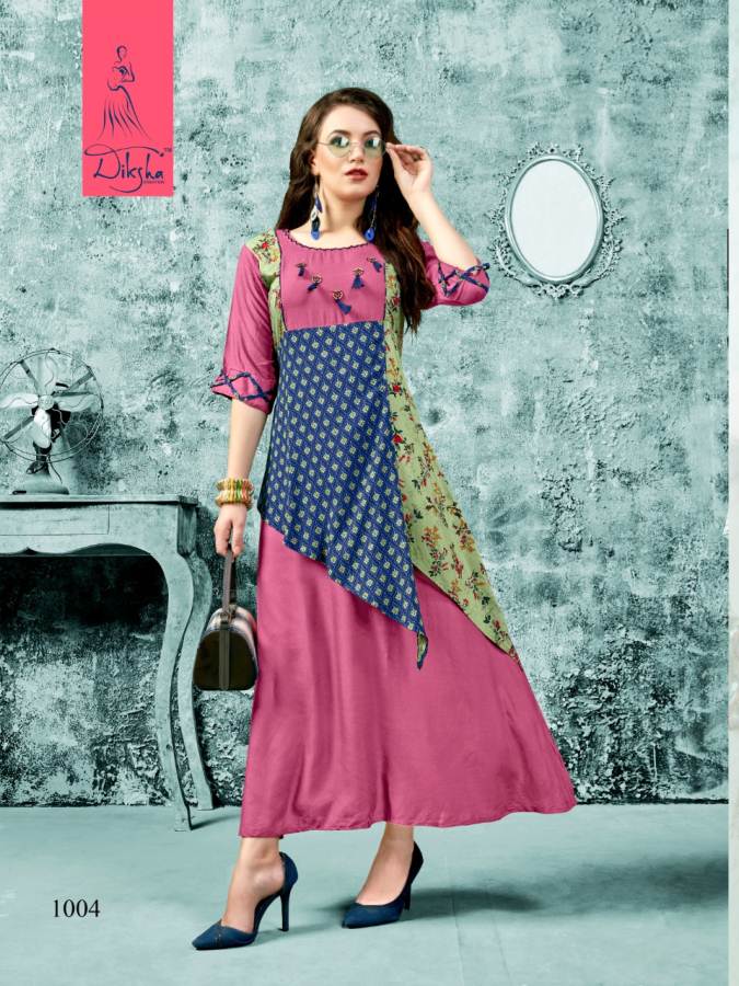 Free Style Vol 1 Diksha Heavy Designer Kurti Catalogue