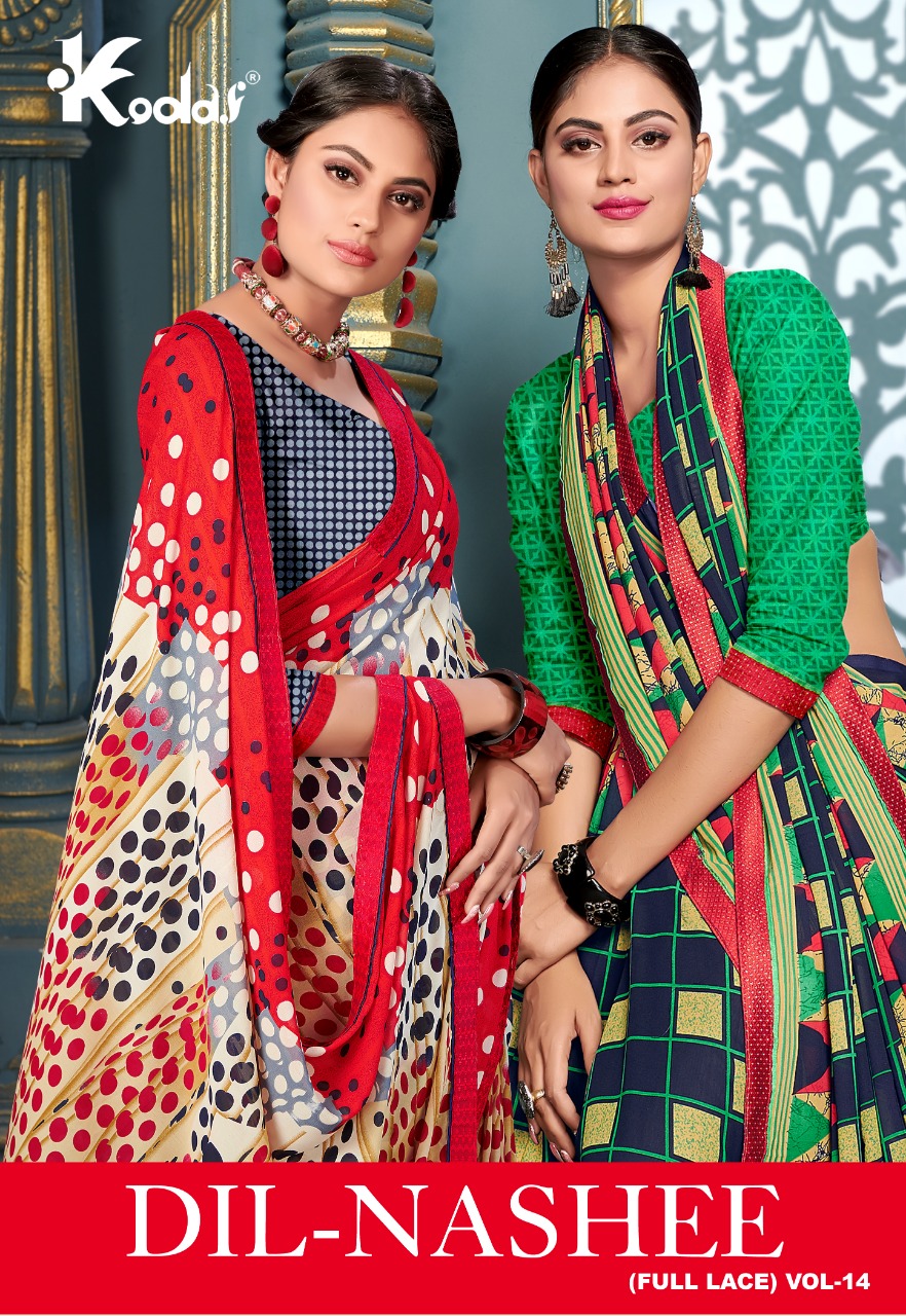 Dil Nashee Vol 14 By Kodas Group Printed Sarees Collection