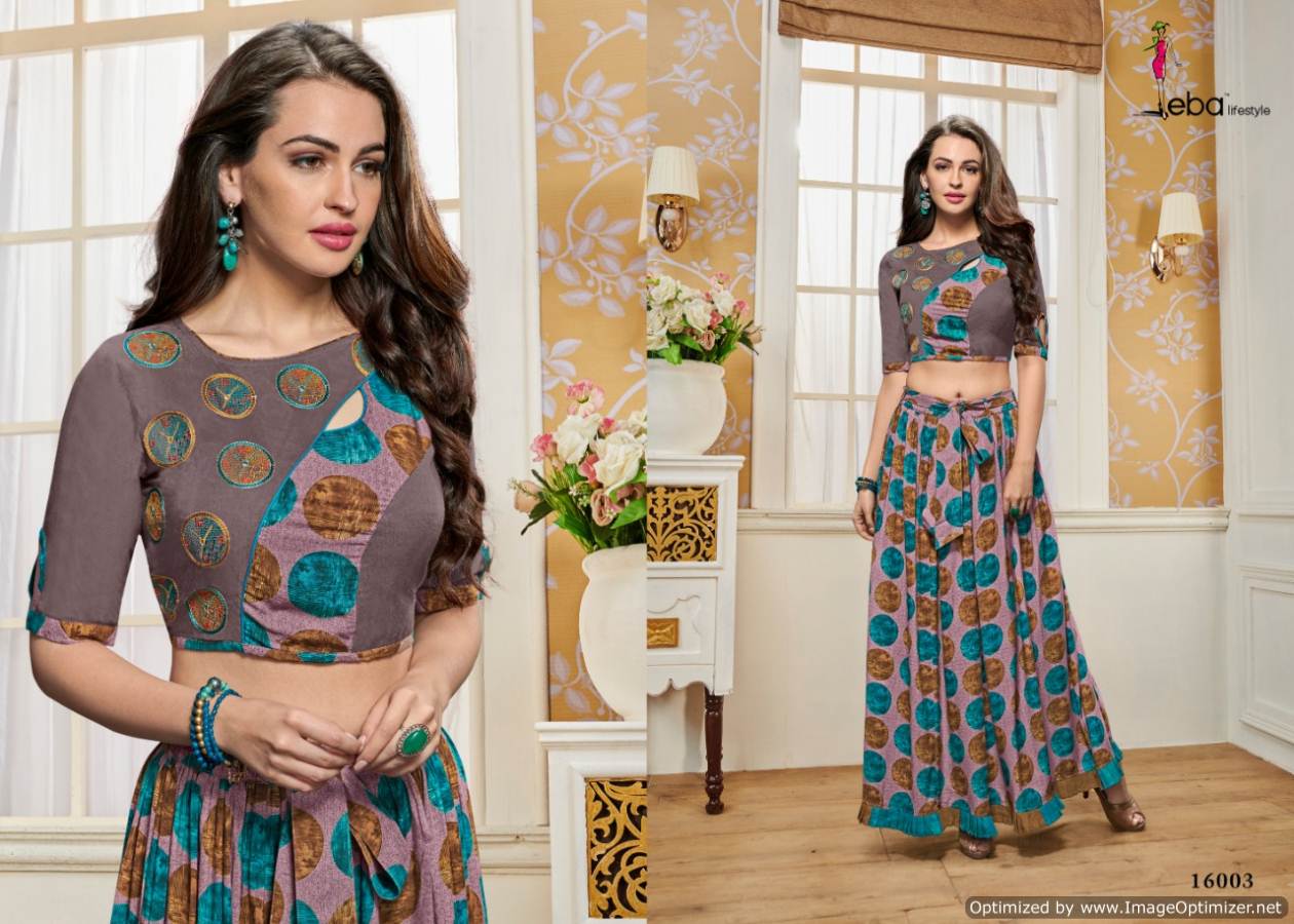 Eba Life Style By Eba Vol 16 Party Wear Kurti Catalogue