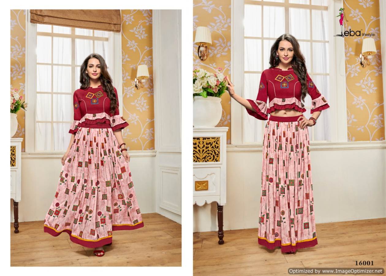 Eba Life Style By Eba Vol 16 Party Wear Kurti Catalogue