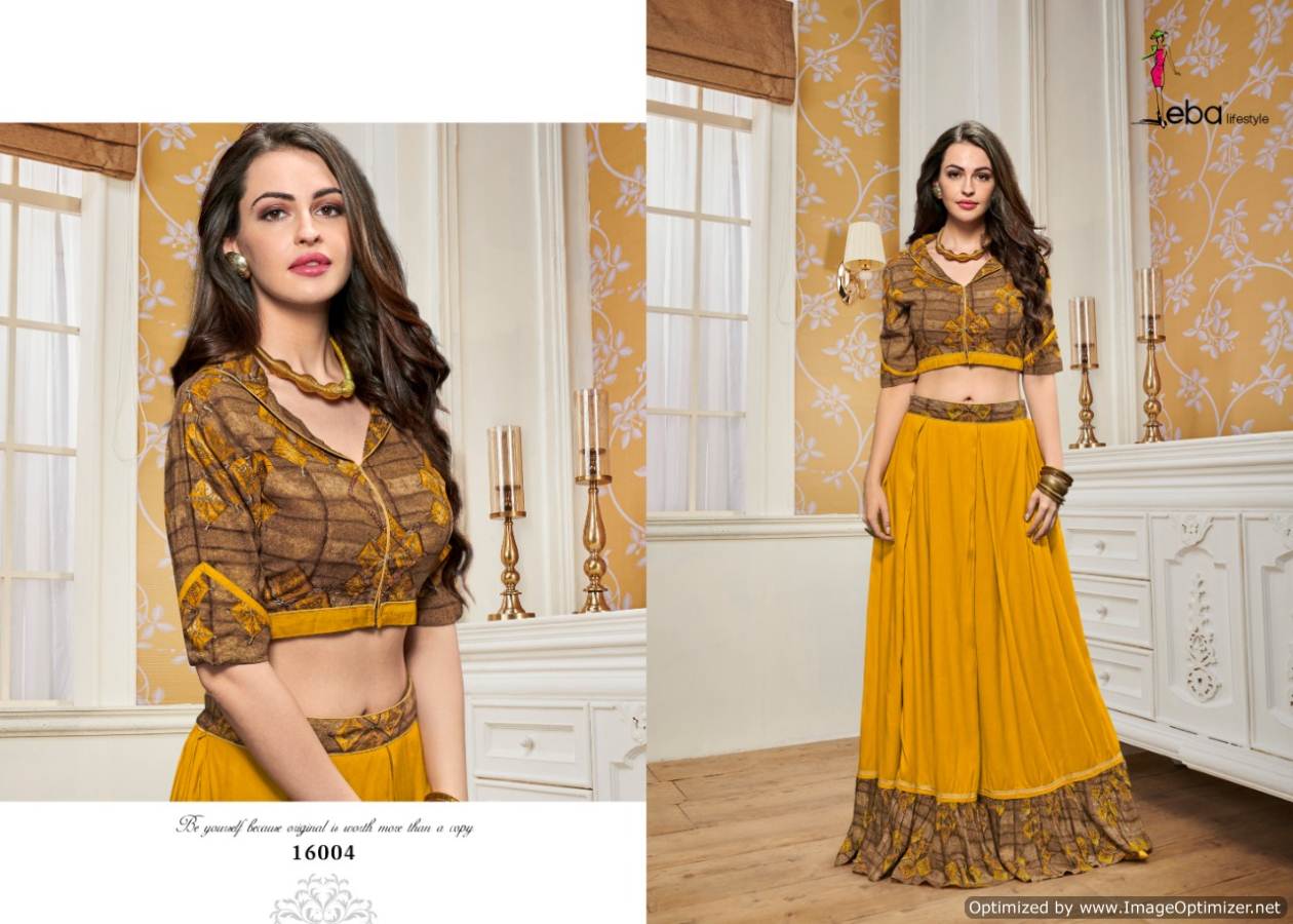 Eba Life Style By Eba Vol 16 Party Wear Kurti Catalogue