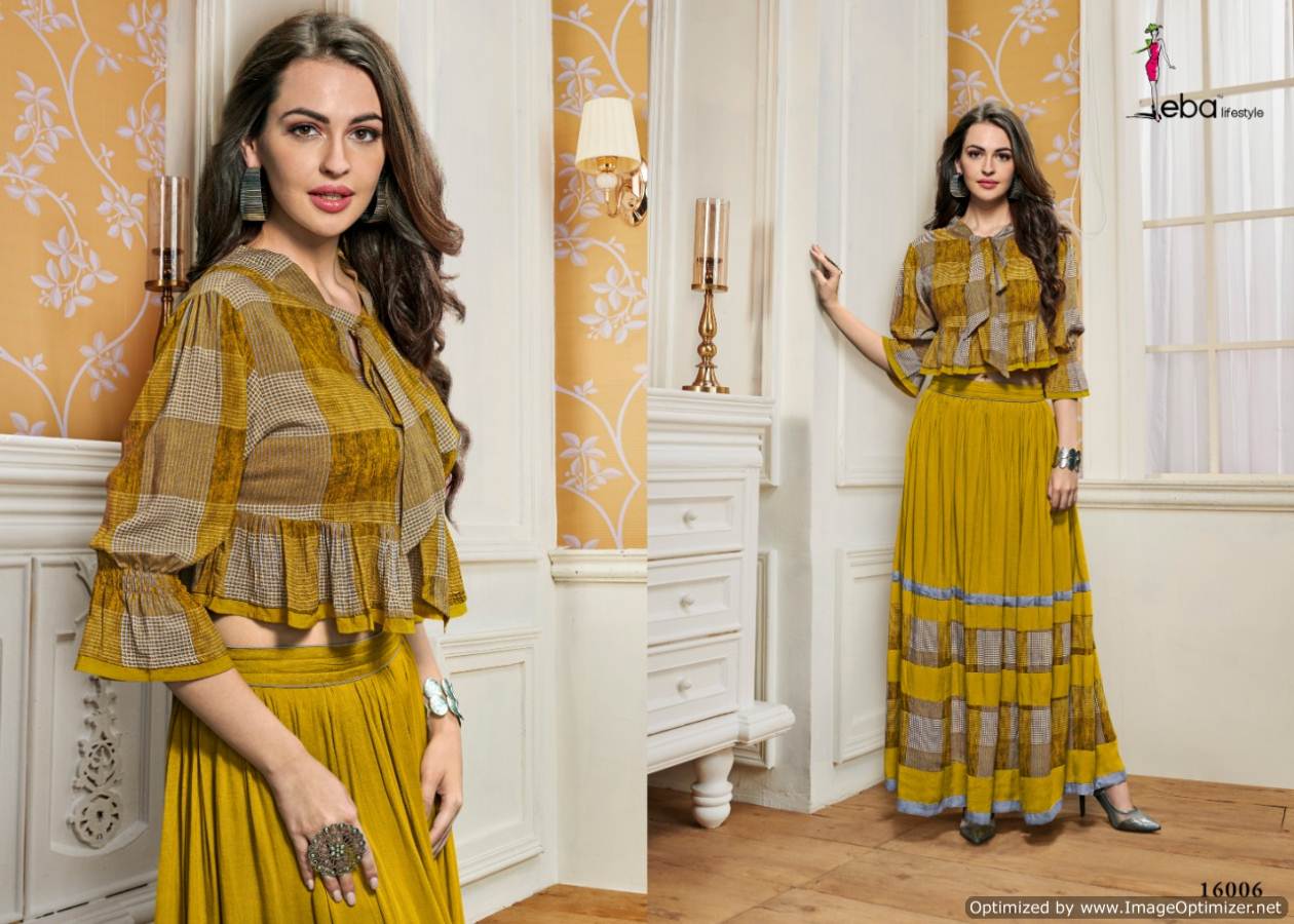 Eba Life Style By Eba Vol 16 Party Wear Kurti Catalogue