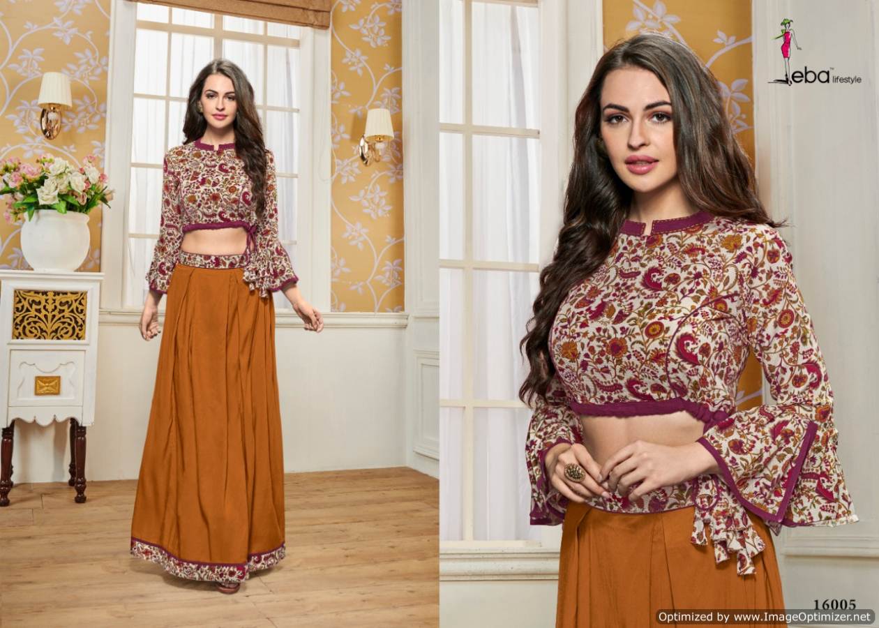 Eba Life Style By Eba Vol 16 Party Wear Kurti Catalogue