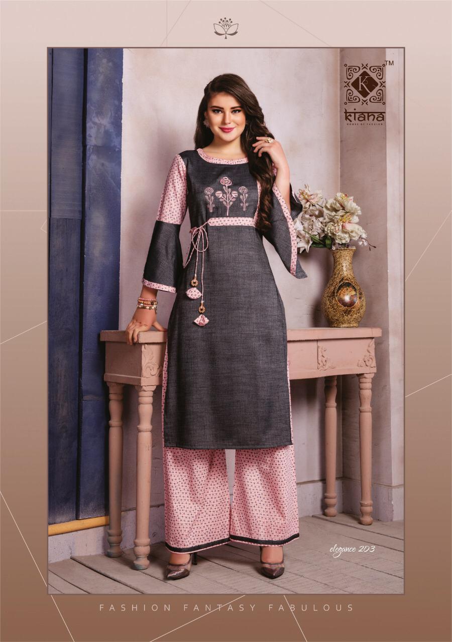 Elegance Vol 2 By Kaina Fashion Designer Kurti Collection