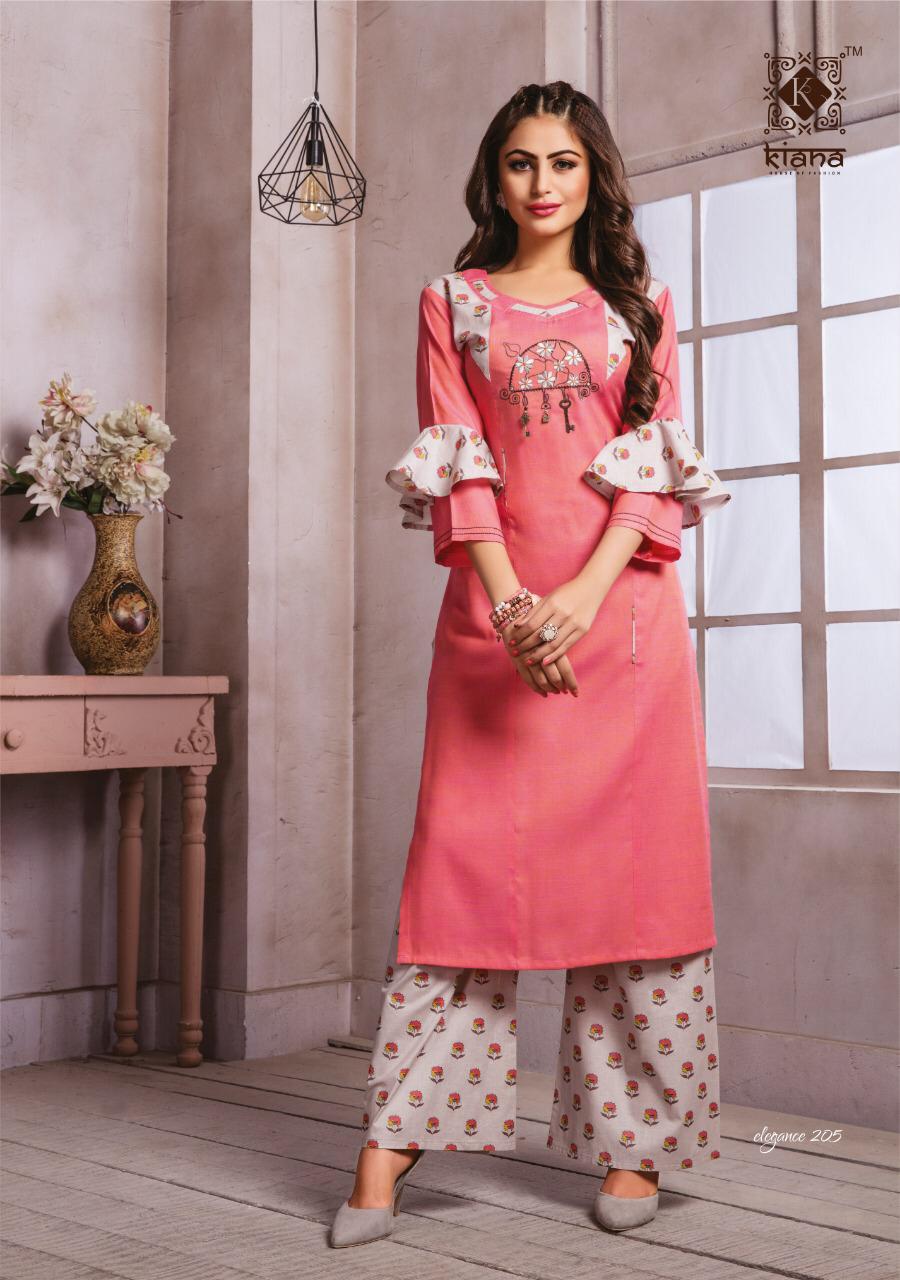 Elegance Vol 2 By Kaina Fashion Designer Kurti Collection