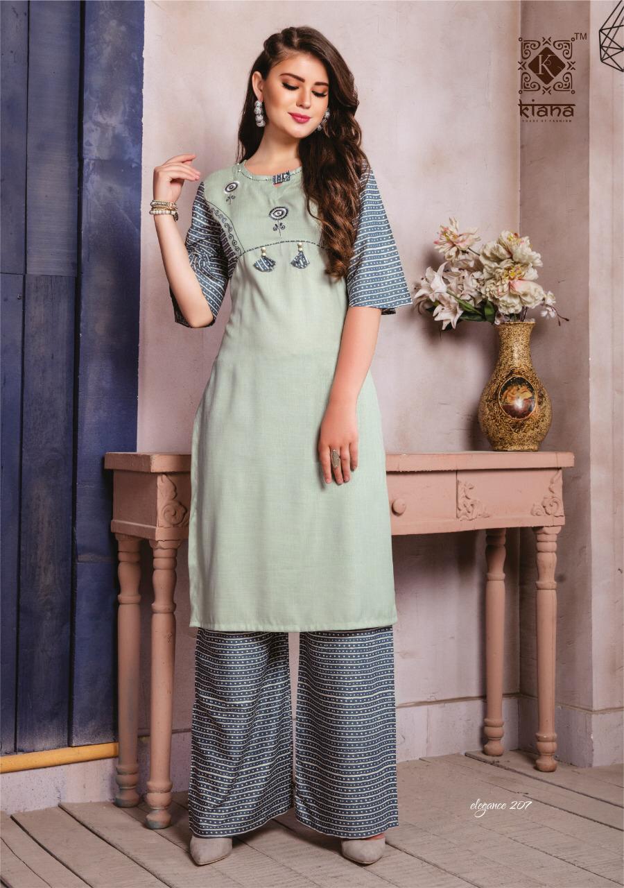 Elegance Vol 2 By Kaina Fashion Designer Kurti Collection