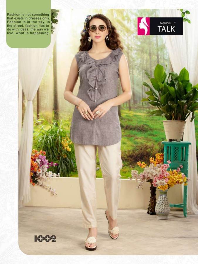 Kriyaa By Fashion Talk Western Top Catalogue