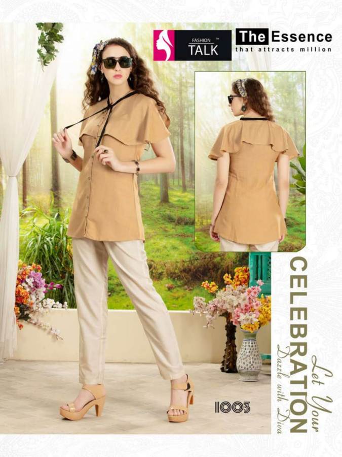 Kriyaa By Fashion Talk Western Top Catalogue