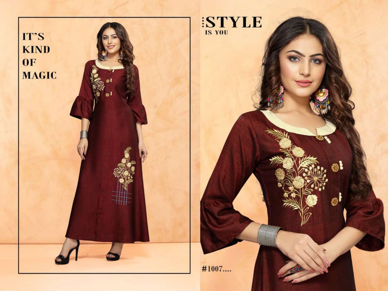 Flona Trendy Designer Kurti Catalogue