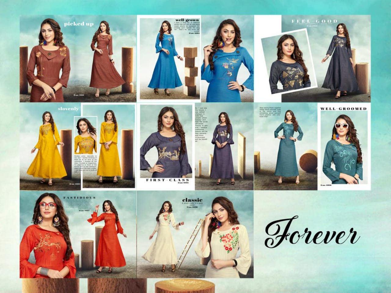 Forever Trendy  Designer Kurti Catalogue