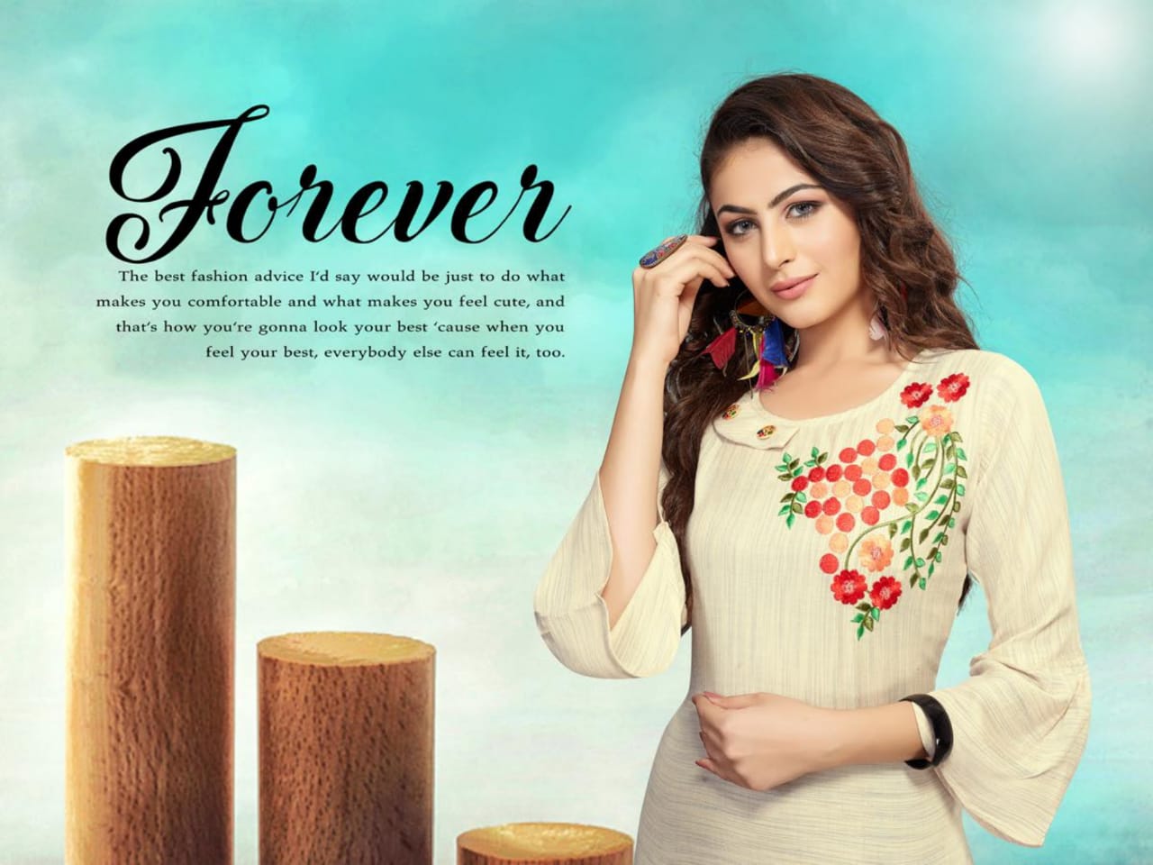 Forever Trendy  Designer Kurti Catalogue