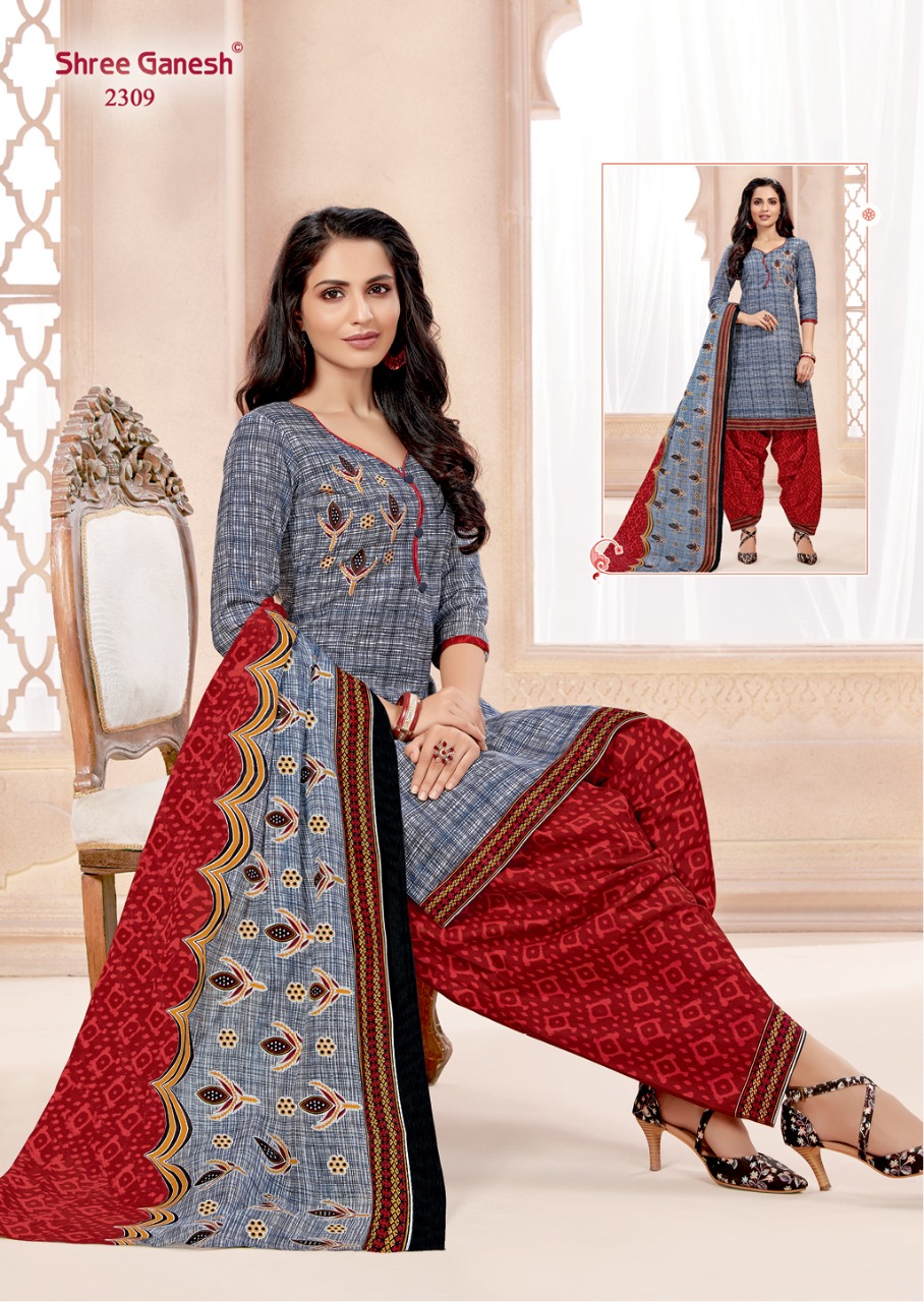 Hansika Vol 3 By Shree Ganesh Patiyala Ready Made Dress Materials Catalogue