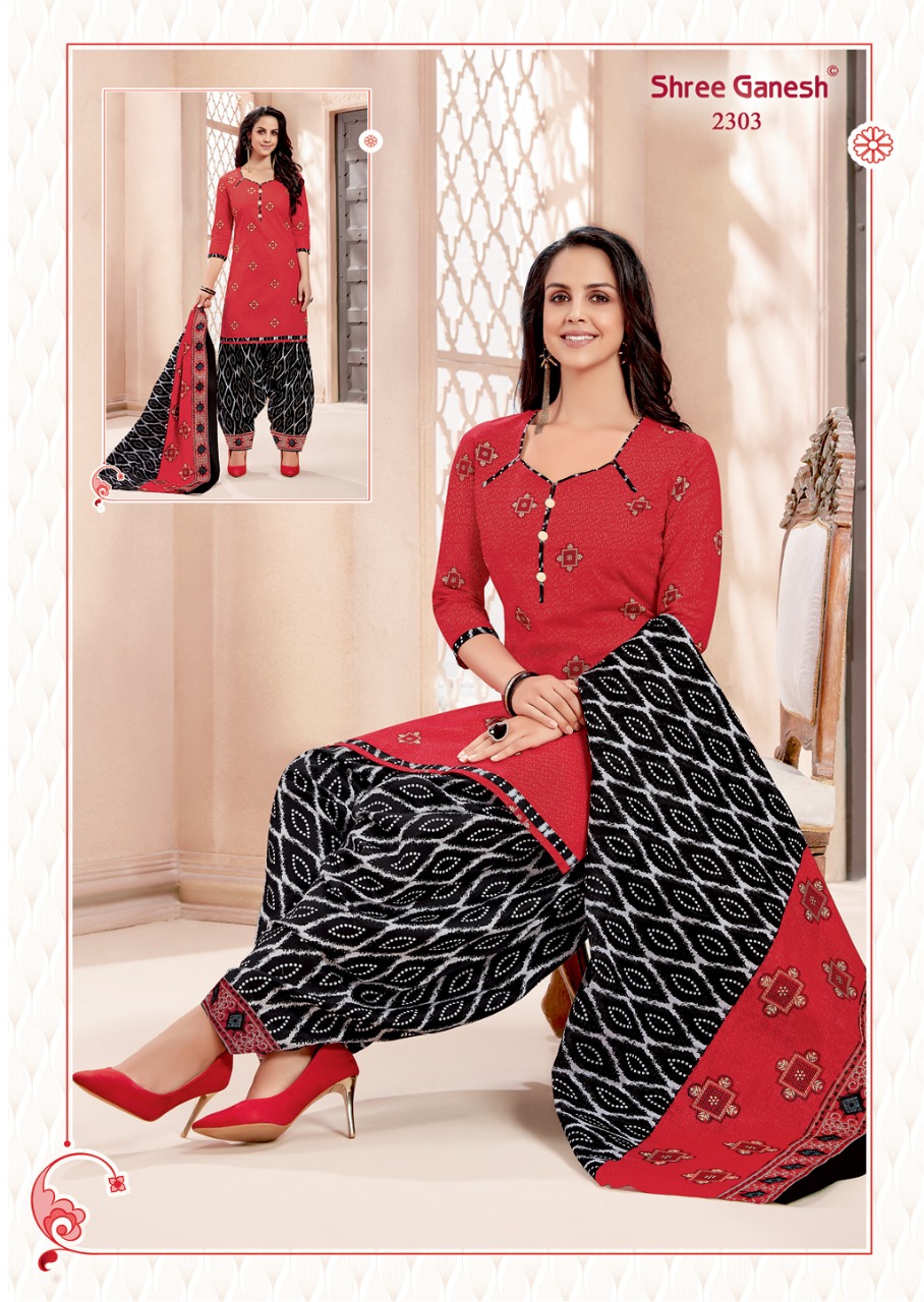 Hansika Vol 3 By Shree Ganesh Patiyala Ready Made Dress Materials Catalogue