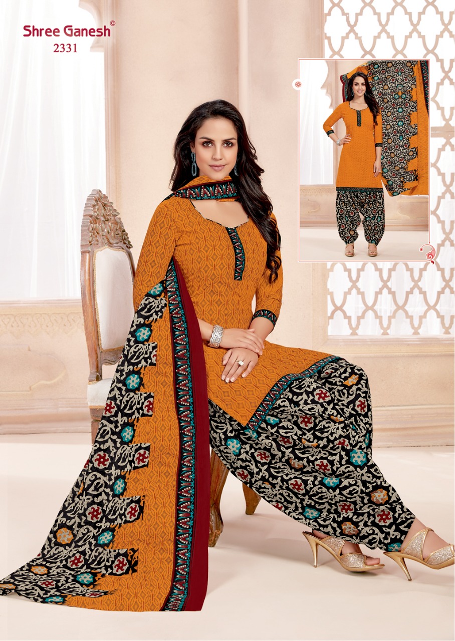 Hansika Vol 3 By Shree Ganesh Patiyala Ready Made Dress Materials Catalogue