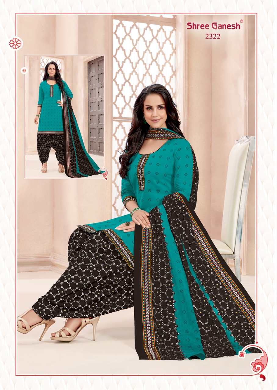 Hansika Vol 3 By Shree Ganesh Patiyala Ready Made Dress Materials Catalogue