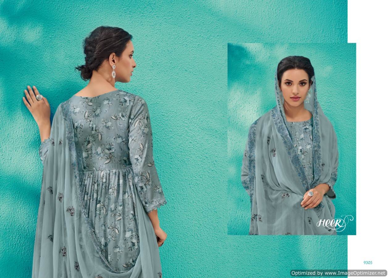 Heer Vol 50 By Kimora Fashion Cotton Dress Materials Catalogue