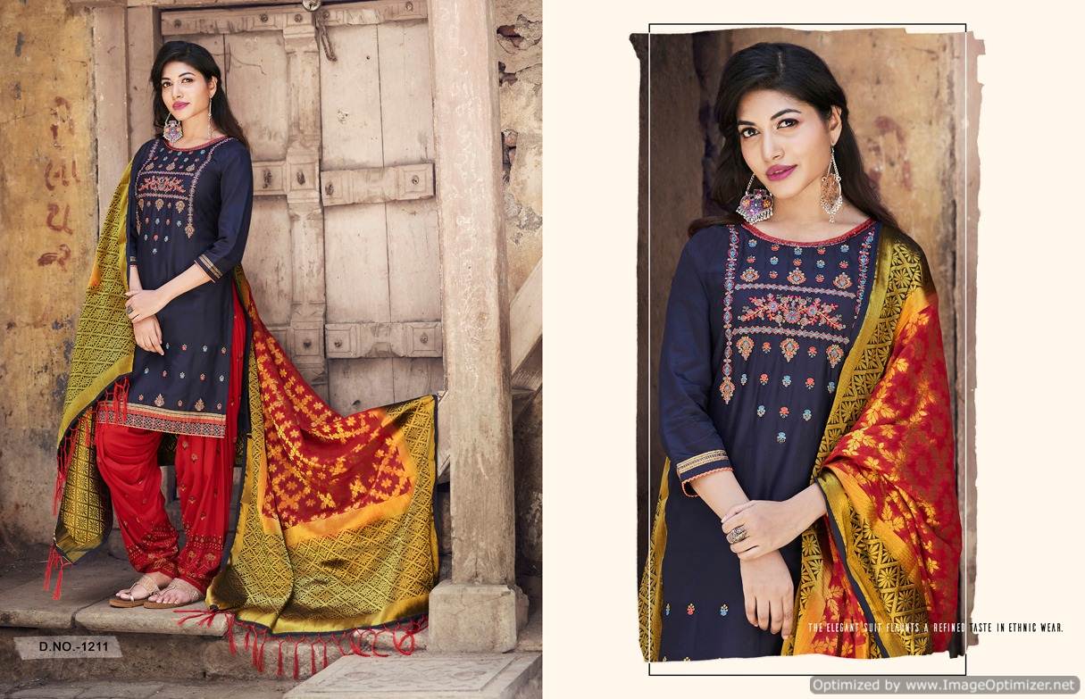 Suvarna Patiyala Vol 2 By Kajree Fashion Punjabi Readymade Dress Materials