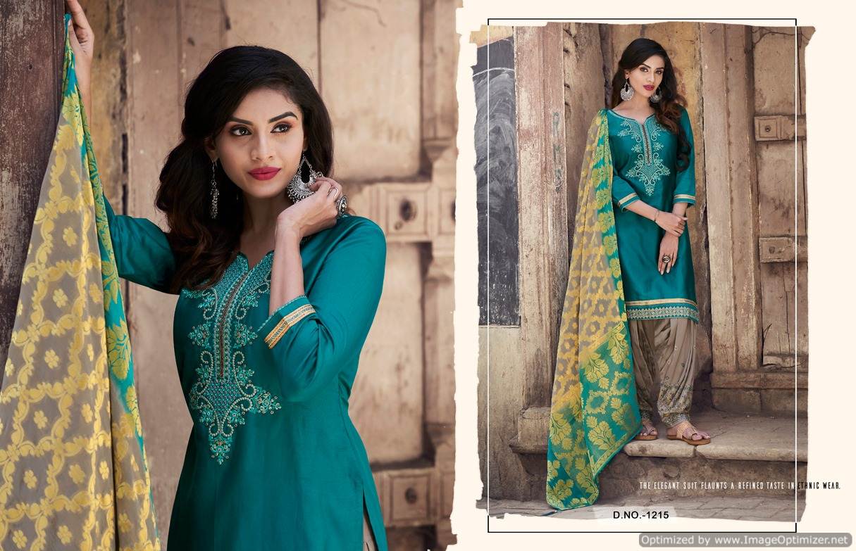 Suvarna Patiyala Vol 2 By Kajree Fashion Punjabi Readymade Dress Materials