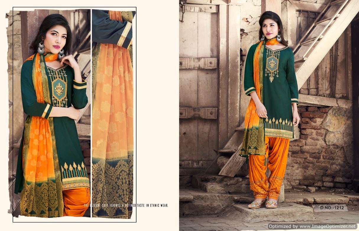 Suvarna Patiyala Vol 2 By Kajree Fashion Punjabi Readymade Dress Materials