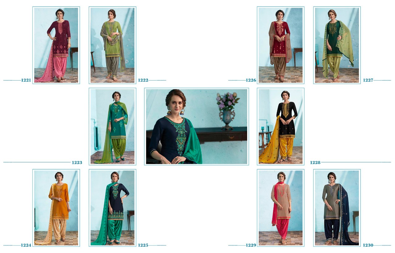Kajree Fashion By Fashion Of Patiala Vol 24 Punjabi Dress Materials Catalogue