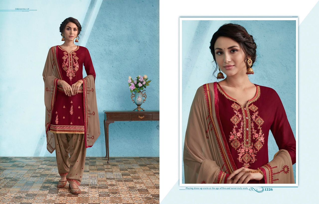 Kajree Fashion By Fashion Of Patiala Vol 24 Punjabi Dress Materials Catalogue