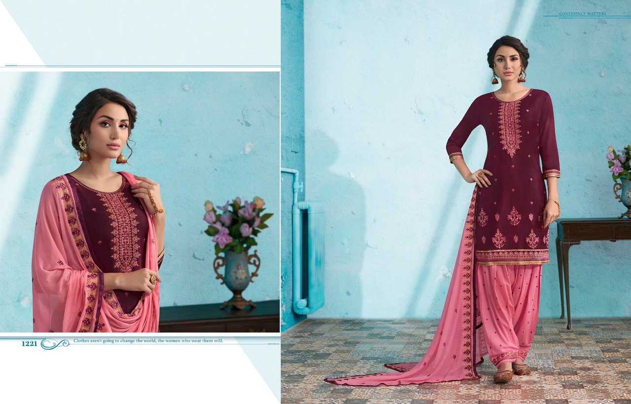 Kajree Fashion By Fashion Of Patiala Vol 24 Punjabi Dress Materials Catalogue