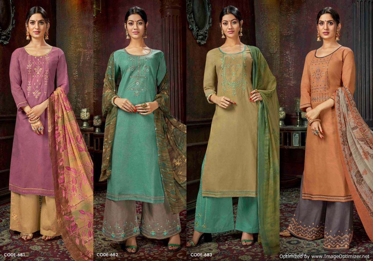 Sun Drop Kalarang Designer Dress Materials Catalogue