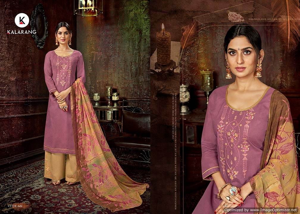 Sun Drop Kalarang Designer Dress Materials Catalogue