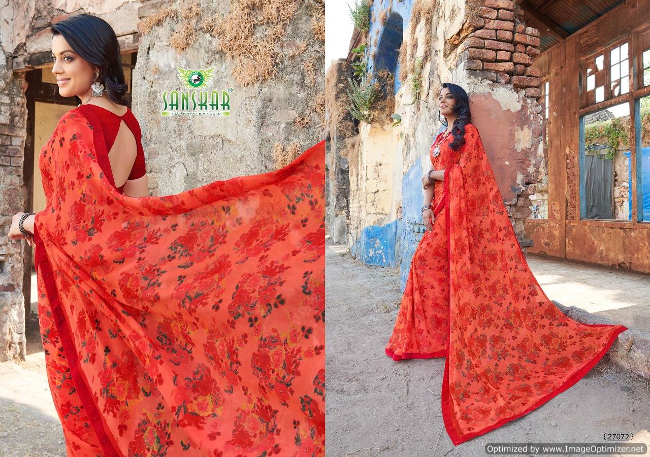 Kamlee By Sanskar Fashion Party Wear Sarees Catalogue