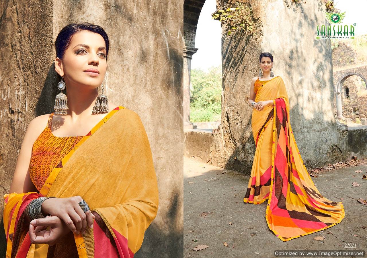 Kamlee By Sanskar Fashion Party Wear Sarees Catalogue