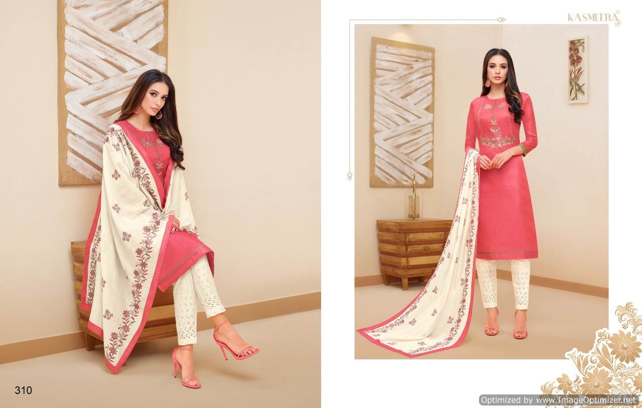 Afeem Vol 3 By Kasmeera Designer Dress Materials Catalogue