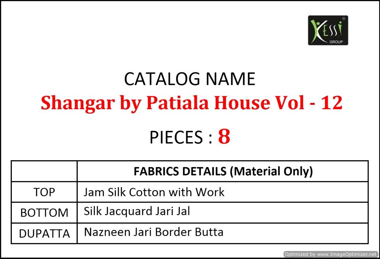 Shangar Patiala Vol 12 By Kessi Fashion Punjabi Dress Materials Catalogue