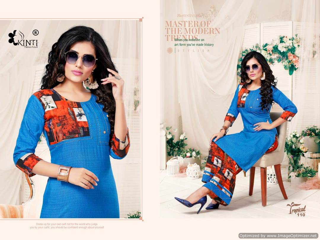 Printed Ankle Length party wear kurti, Handwash at Rs 1249 in Surat