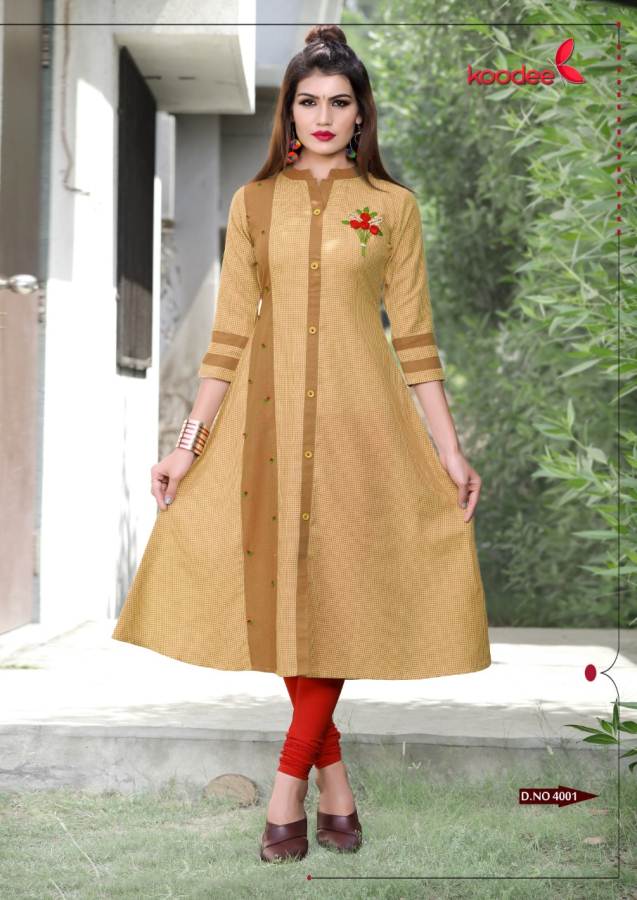 Pahervesh Koodee Designer Kurti Catalogue