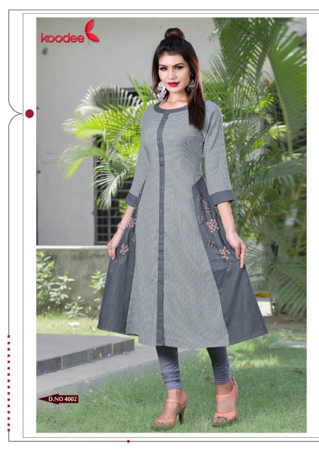 Pahervesh Koodee Designer Kurti Catalogue