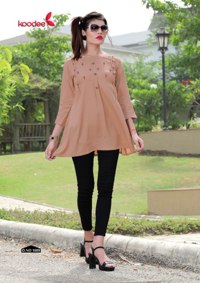 Videshi Vol 2 By Koodee Fashion Causal Wear Western Top Catalogue