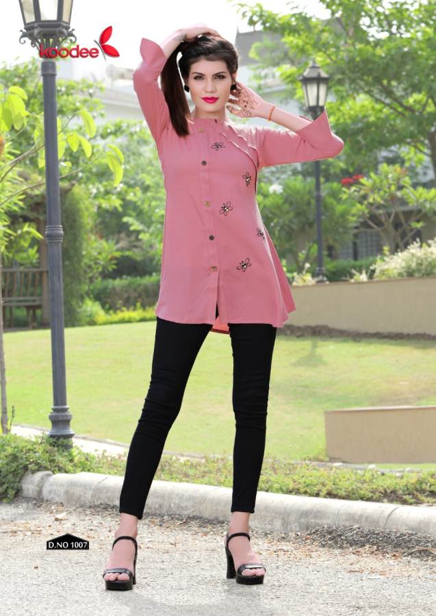 Videshi Vol 2 By Koodee Fashion Causal Wear Western Top Catalogue