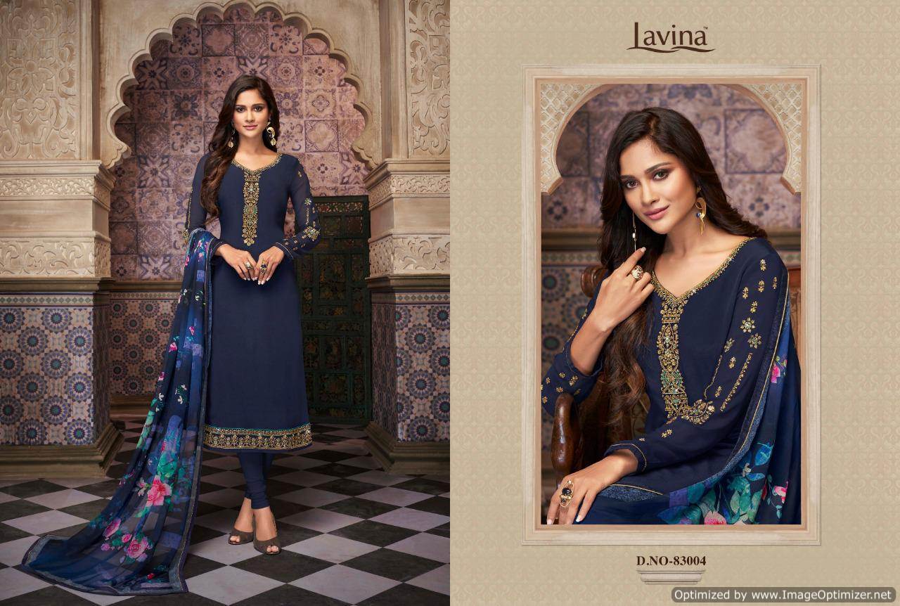 Lavina Vol 83 Designer Churidar Salwar Suits Catalogue