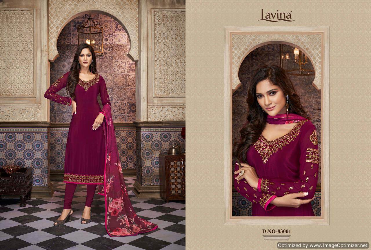 Lavina Vol 83 Designer Churidar Salwar Suits Catalogue