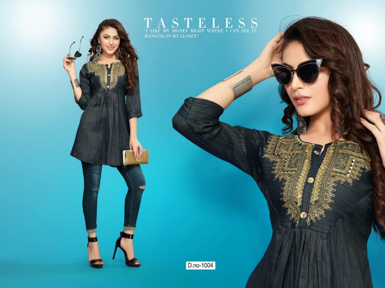 Life Style  Trendy Designe Western Top  Catalogue