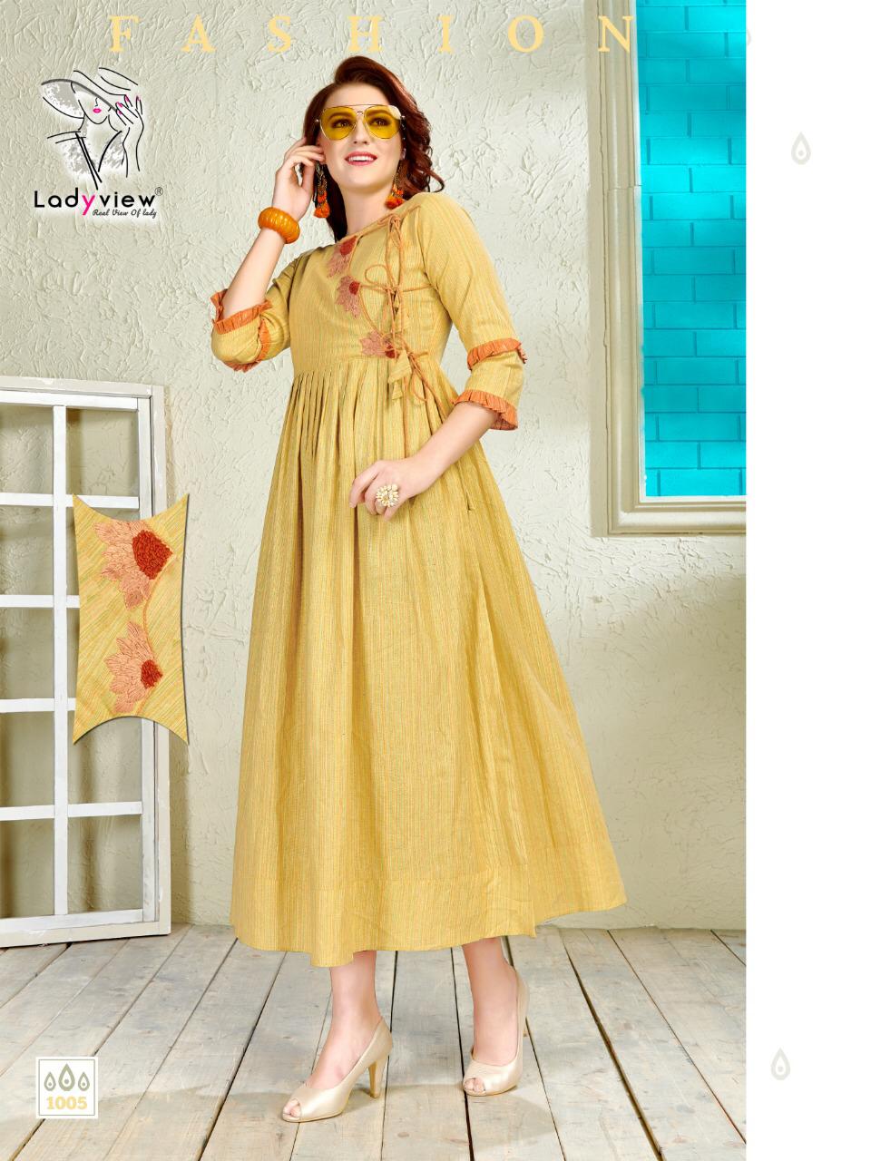 Mango Dolly By Ladyview Fashion Anarkali Kurtis Catalogue