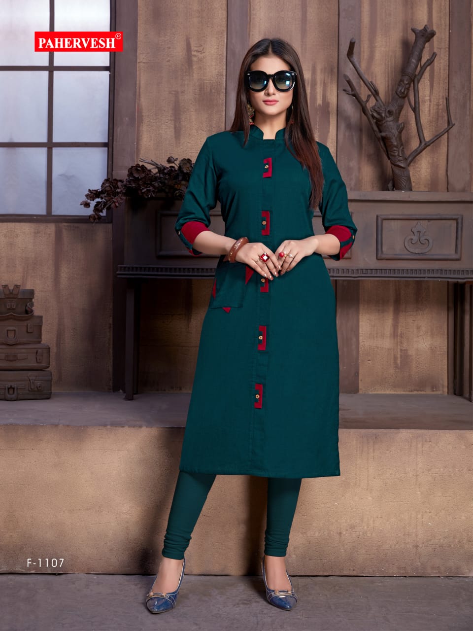 Niharika Vol 5 By Pahervesh Causal Wear Kurtis Catalogue
