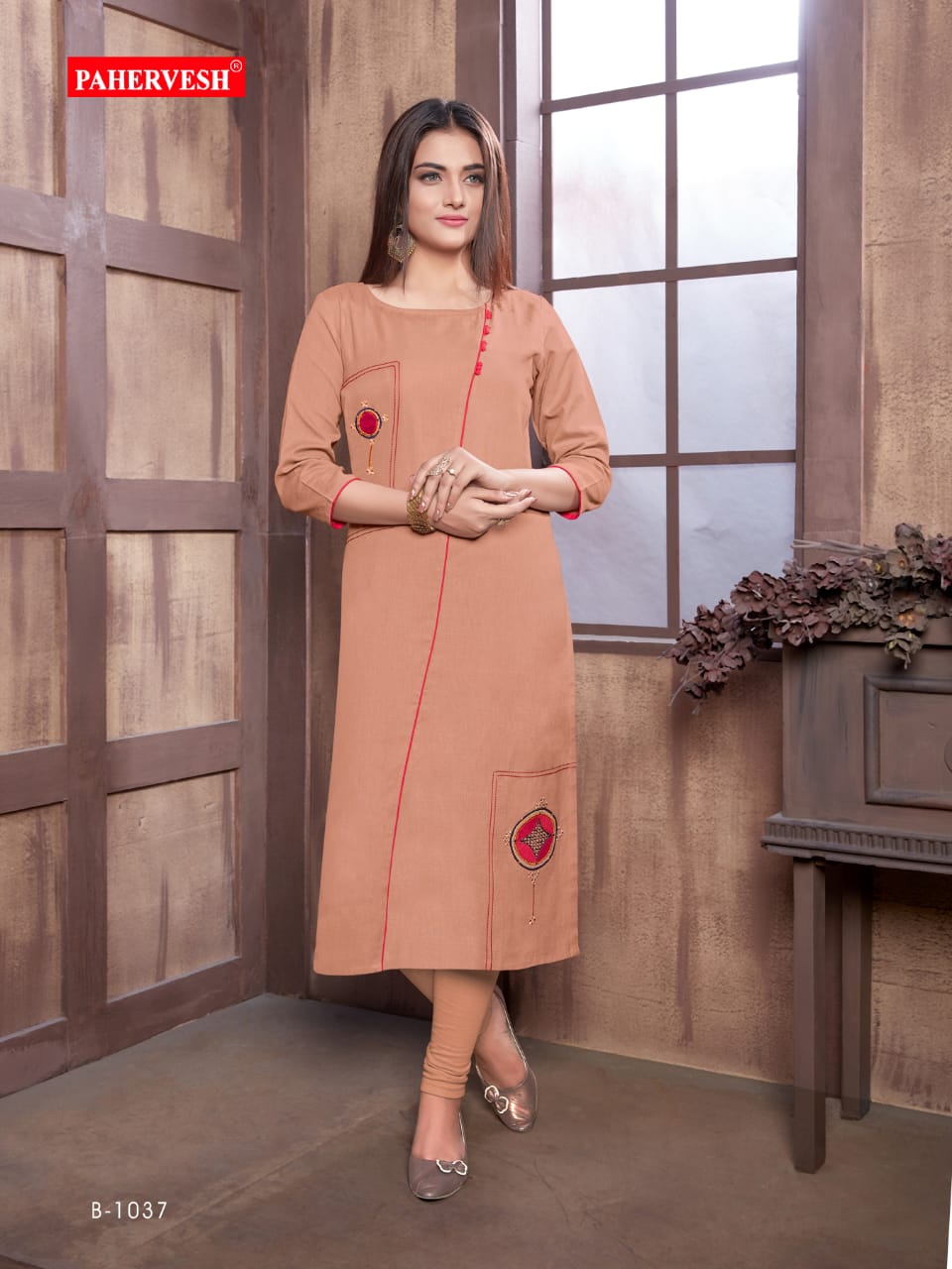 Niharika Vol 5 By Pahervesh Causal Wear Kurtis Catalogue