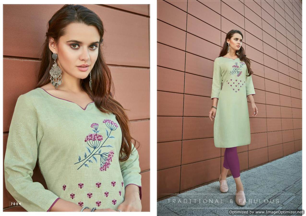 Diva Vol 7 By Poonam Designer Causal Wear Kurtis Catalogue