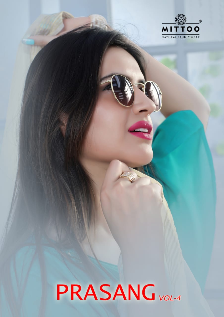 Prasang Vol 4 By Mittoo Fashion Party Wear Long Gown Catalogue