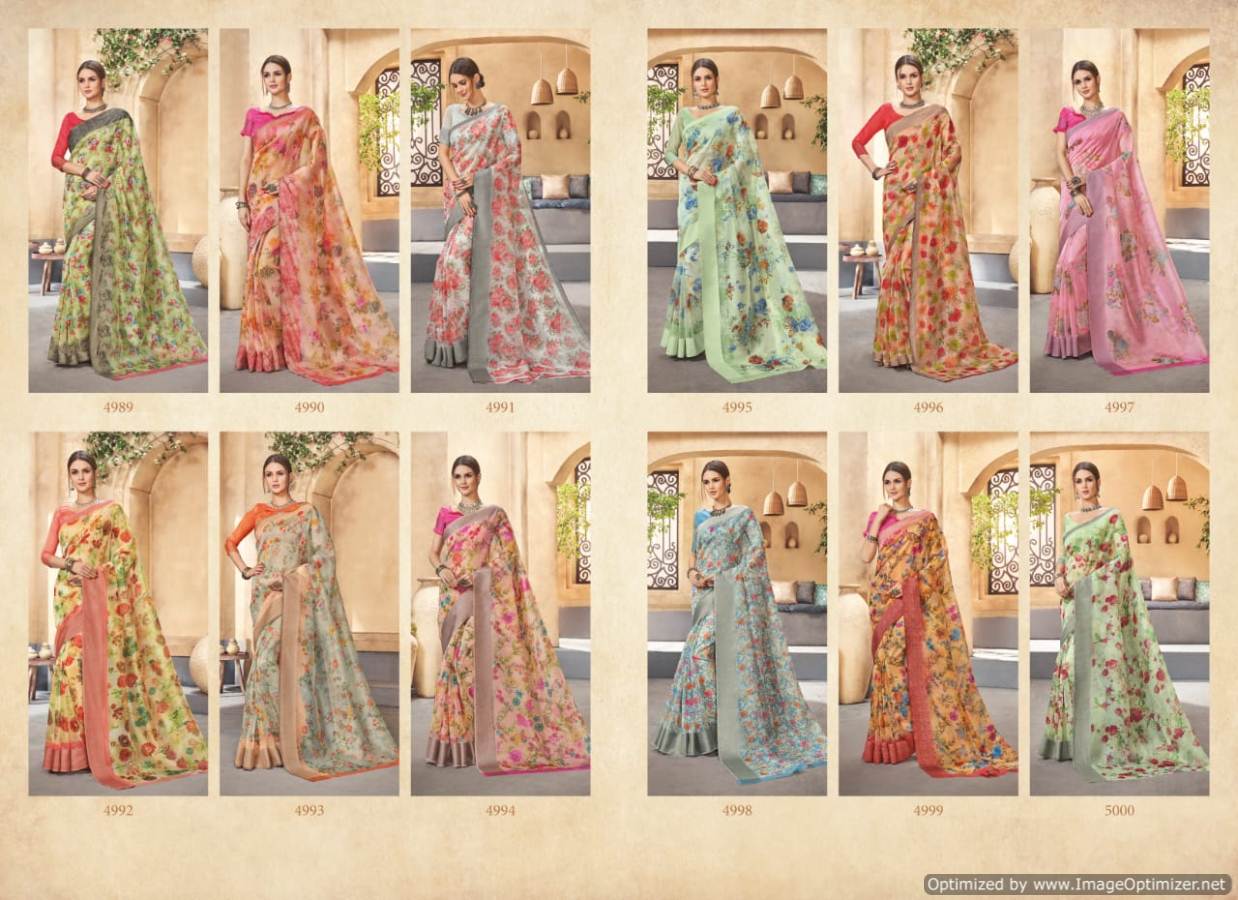 Pure Organza Vol 2 By Shangrila Party Wear Sarees