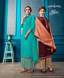 Bliss By Rangoon Ready Made Kurti With Plazzo Catalogue