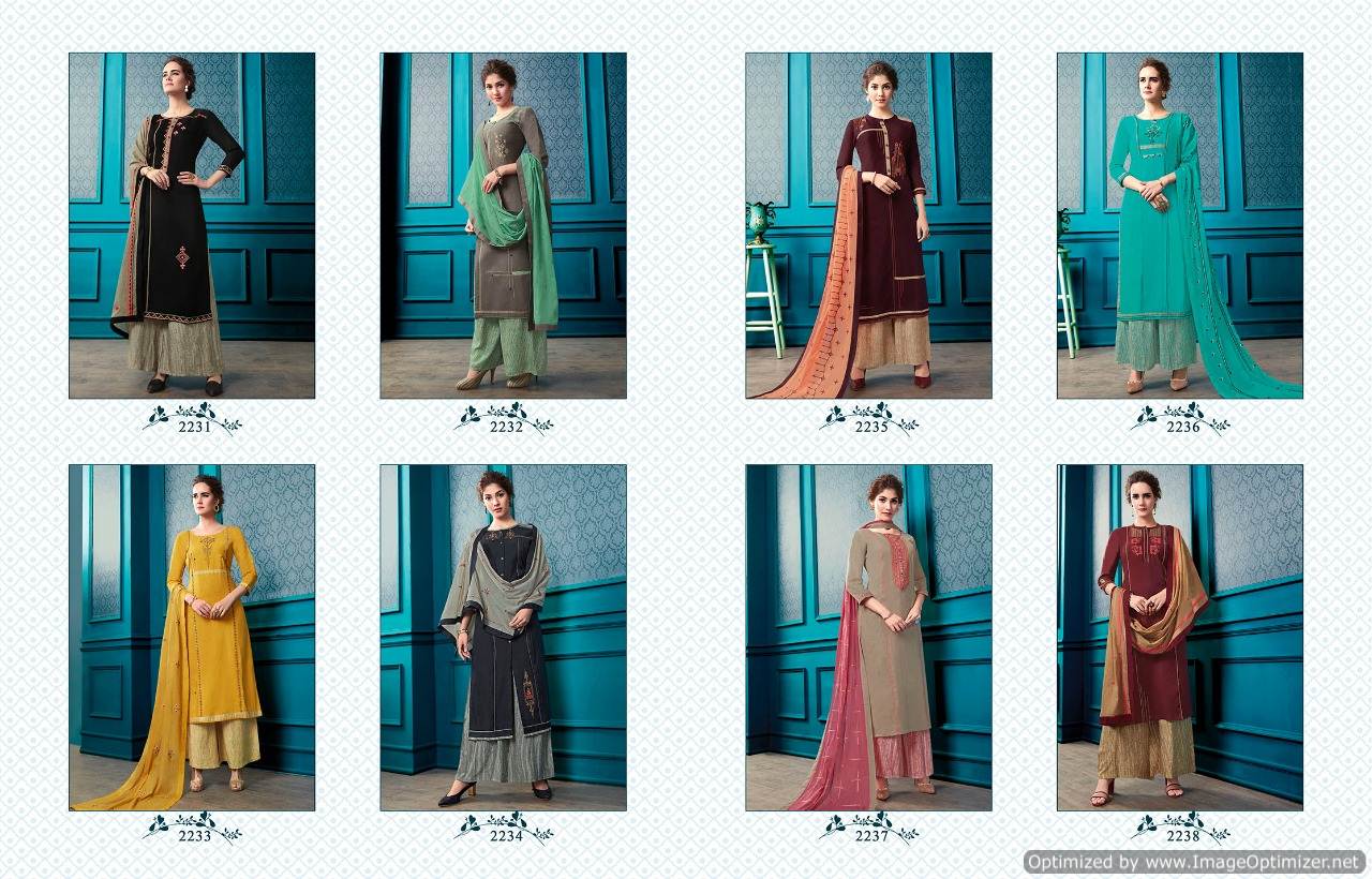 Bliss By Rangoon Ready Made Kurti With Plazzo Catalogue