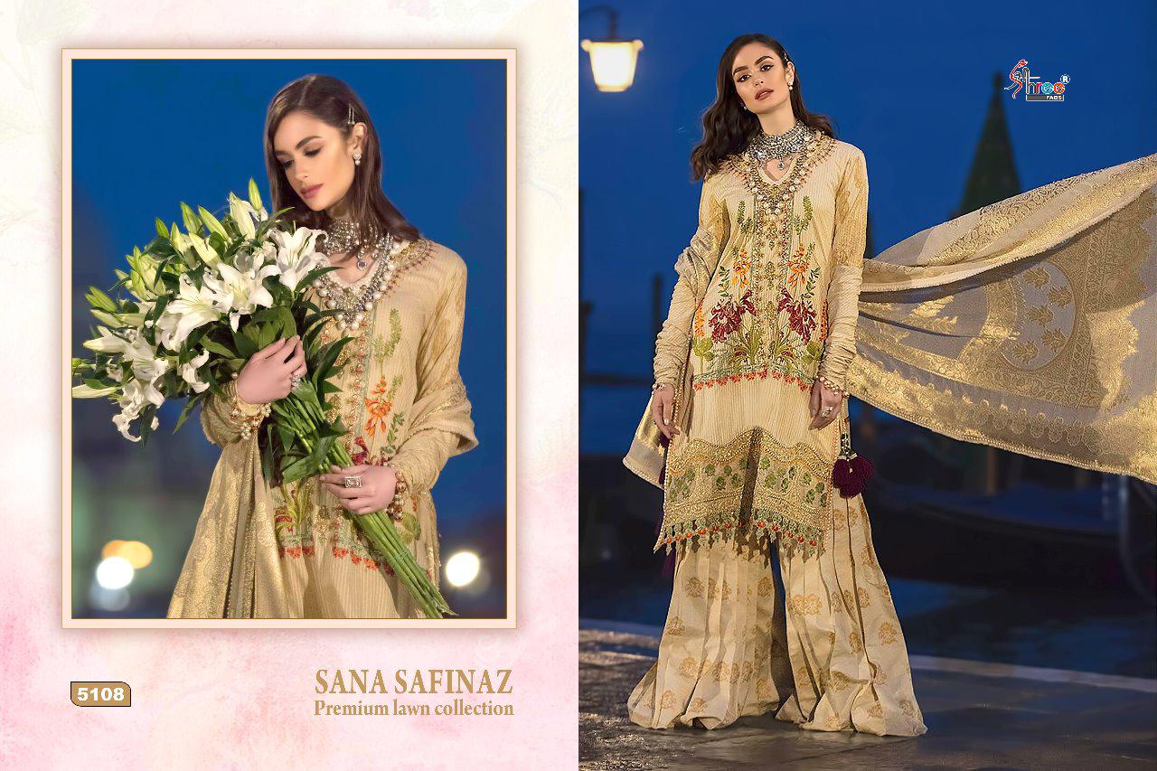 Sana Safinaz Premium Lawn By Shree Fabs Pakistani Salwar Kameez Catalogue